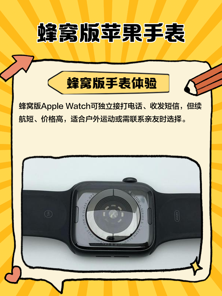苹果手表蜂窝版与运动版(苹果手表蜂窝版与运动版的区别)-第4张图片-有道翻译官网